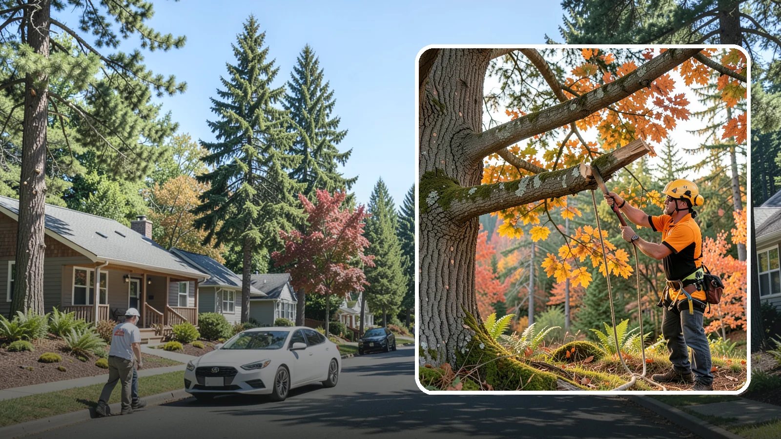 Ornamental tree pruning in Orting, Pierce County, WA - The detailed pruning of ornamental and specimen trees.