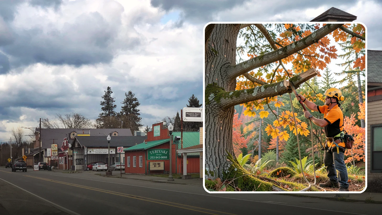 Ornamental tree pruning in Roy, Pierce County, WA - The detailed pruning of ornamental and specimen trees.