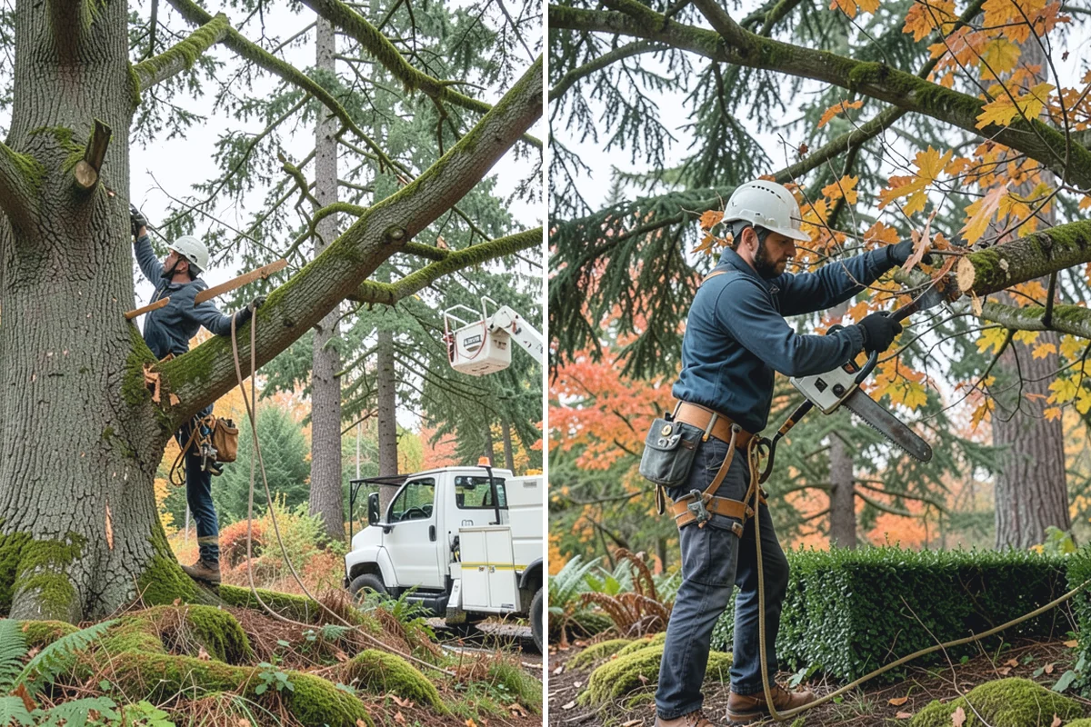 Ornamental tree pruning in Roy, Pierce County, WA - Assess canopy condition and pruning objectives