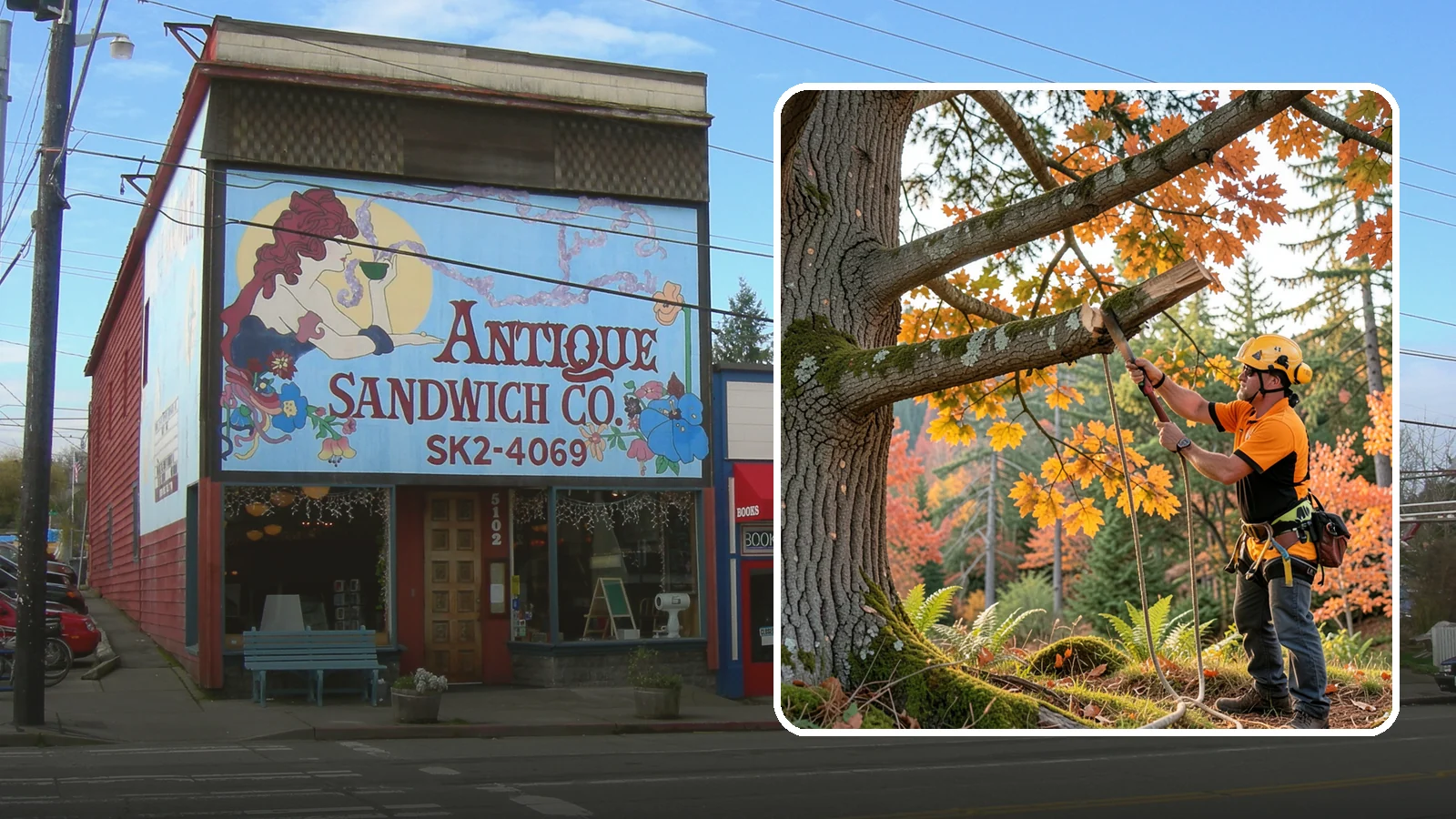 Ornamental tree pruning in Ruston, Pierce County, WA - The detailed pruning of ornamental and specimen trees.