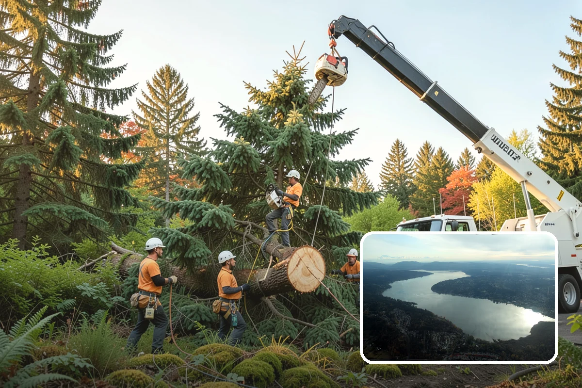 Ornamental tree pruning in Sammamish, King County, WA - Improves tree structure, health, and appearance