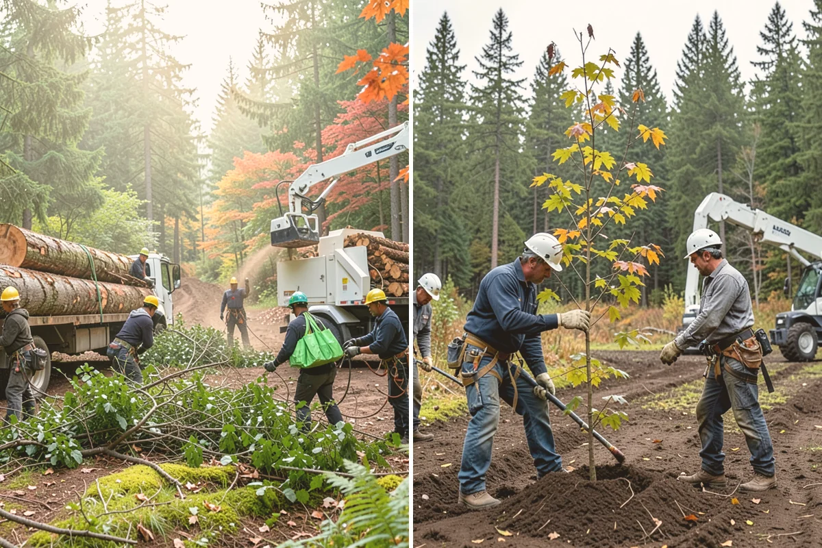 Ornamental tree pruning in Sammamish, King County, WA - Assess canopy condition and pruning objectives
