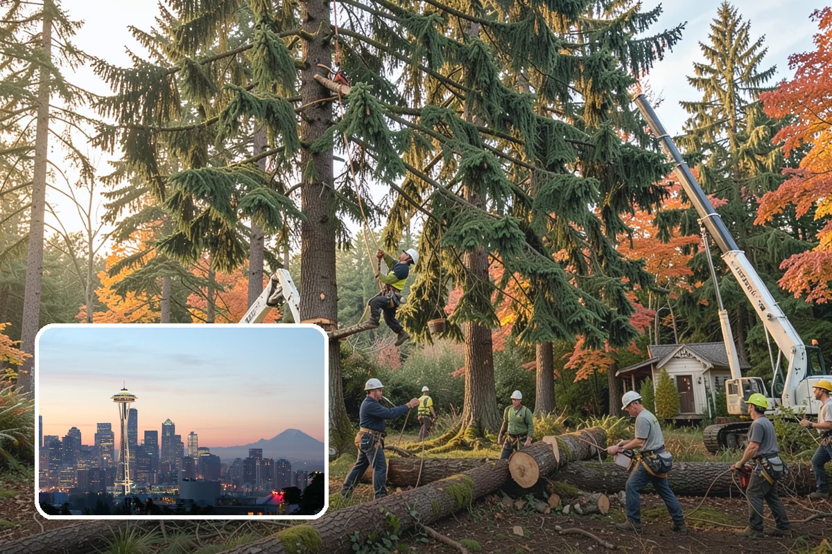 Ornamental tree pruning in Seattle, King County, WA - Improves tree structure, health, and appearance