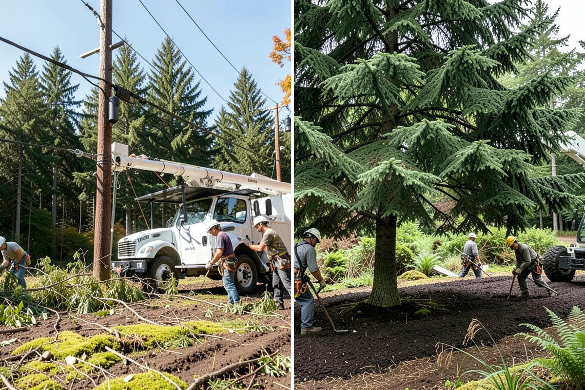 Ornamental tree pruning in Sedro-Woolley, Skagit County, WA - Assess canopy condition and pruning objectives