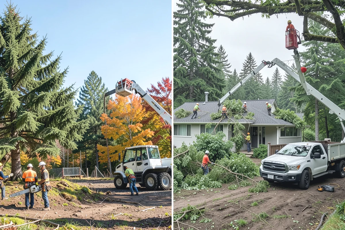 Ornamental tree pruning in Skykomish, King County, WA - Assess canopy condition and pruning objectives