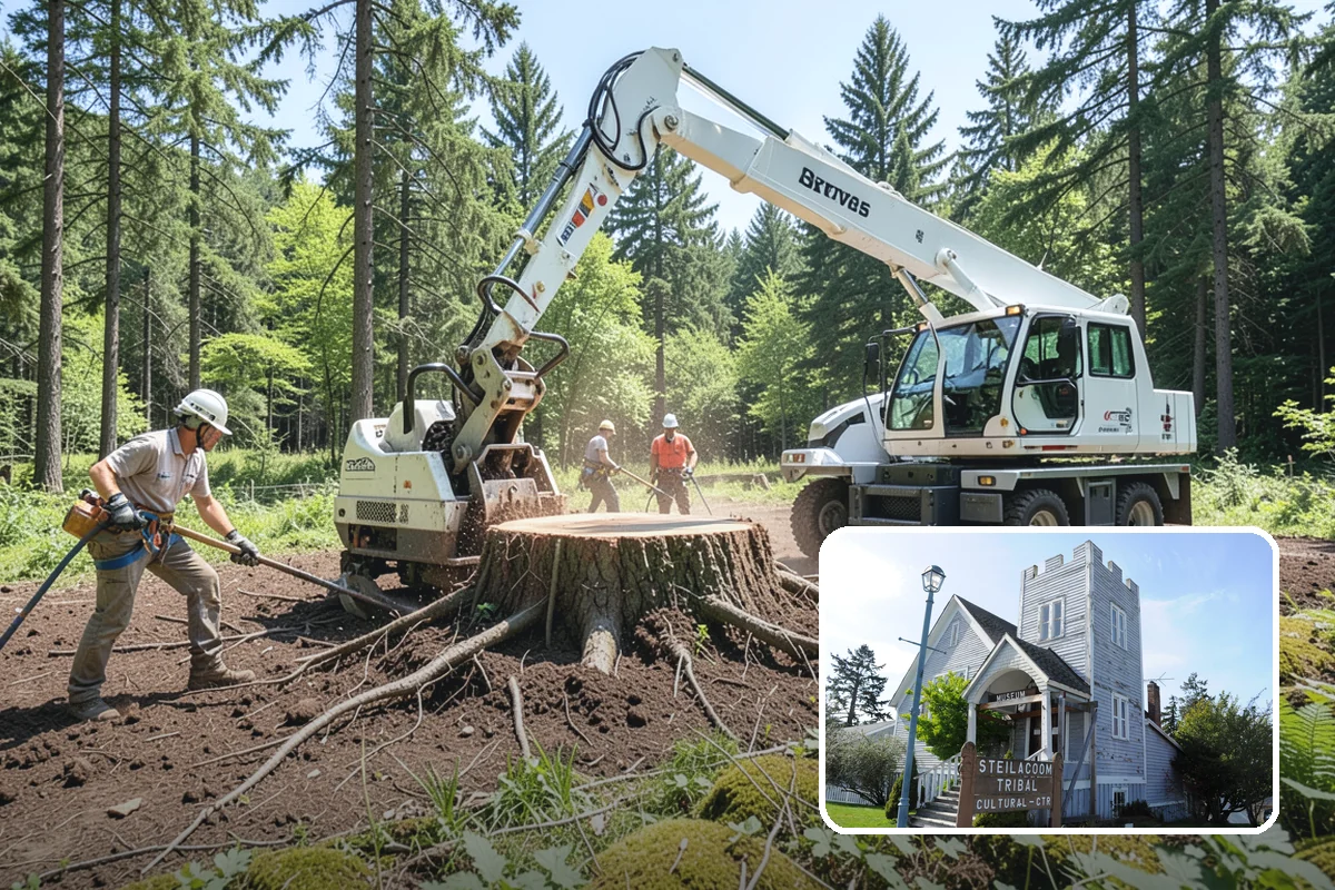 Ornamental tree pruning in Steilacoom, Pierce County, WA - Improves tree structure, health, and appearance