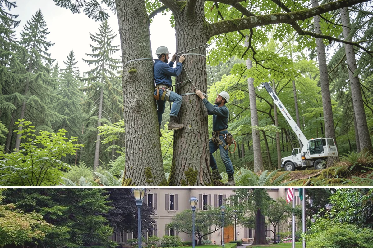 Ornamental tree pruning in Woodinville, King County, WA - Pruning should be timed according to species-specific sensitivities within the Puget Sound climate, typically avoiding dormant...