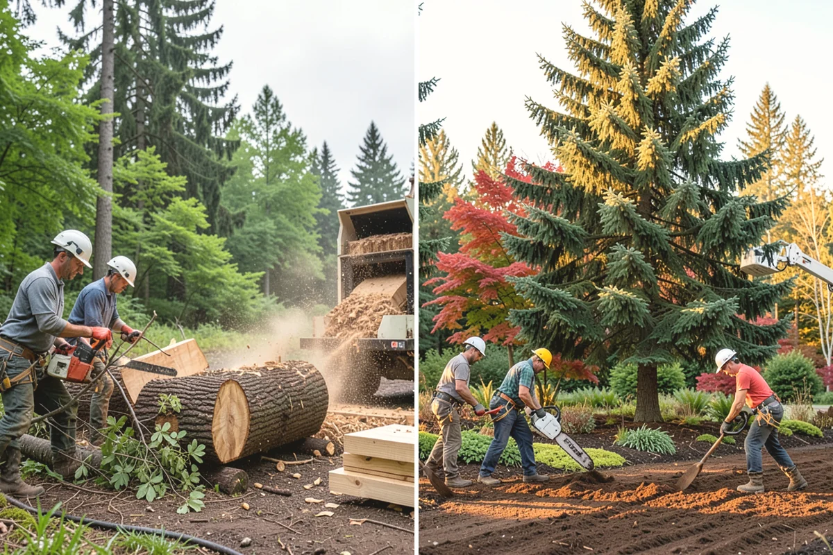 Ornamental tree pruning in Yarrow Point, King County, WA - Assess canopy condition and pruning objectives