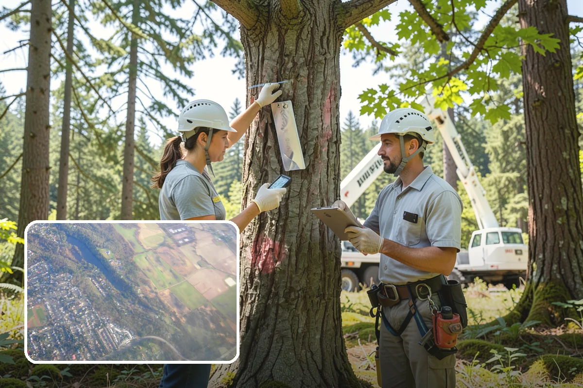 Park tree maintenance in Algona, King County, WA - Keeps trees across a property safe and presentable