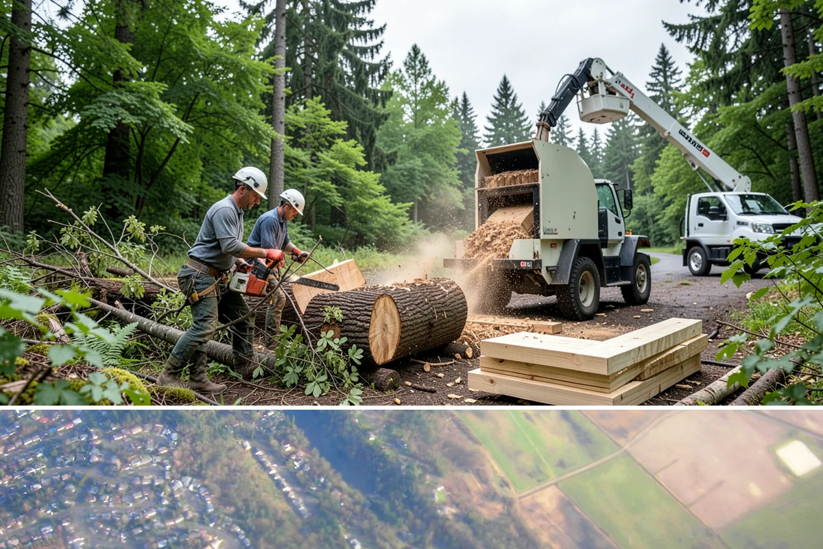 Park tree maintenance in Algona, King County, WA - Work is performed year-round to maintain public safety but often prioritizes pruning during dormant seasons while scheduling...