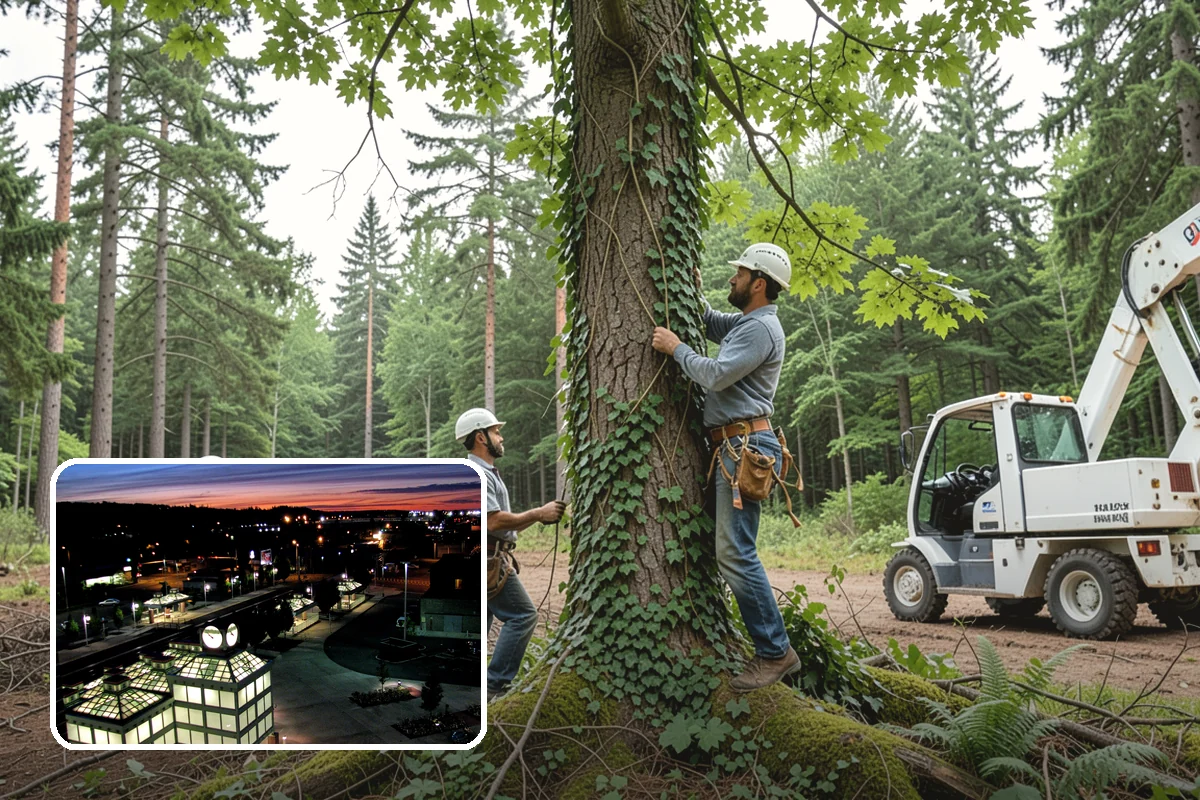 Park tree maintenance in Auburn, King County, WA - Keeps trees across a property safe and presentable