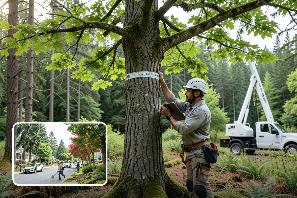 Park tree maintenance in Beaux Arts Village, King County, WA - Keeps trees across a property safe and presentable