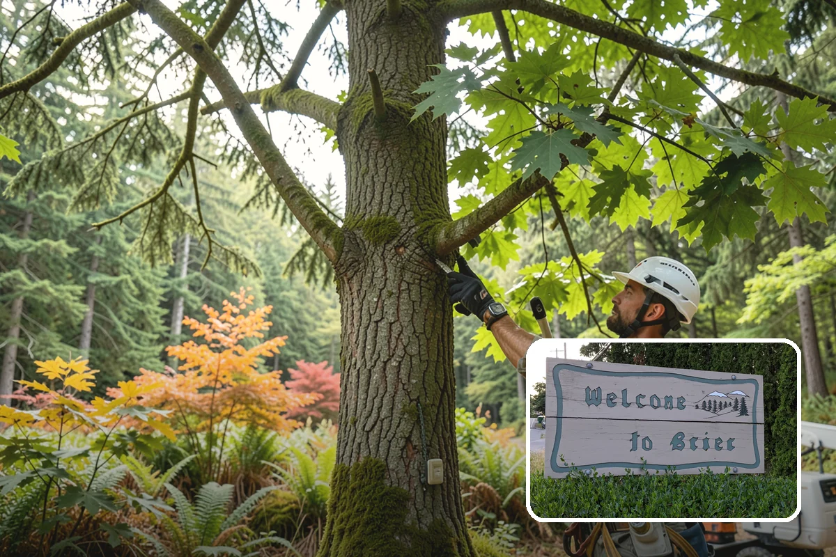 Park tree maintenance in Brier, Snohomish County, WA - Keeps trees across a property safe and presentable
