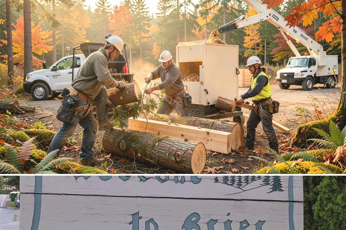 Park tree maintenance in Brier, Snohomish County, WA - Work is performed year-round to maintain public safety but often prioritizes pruning during dormant seasons while scheduling...