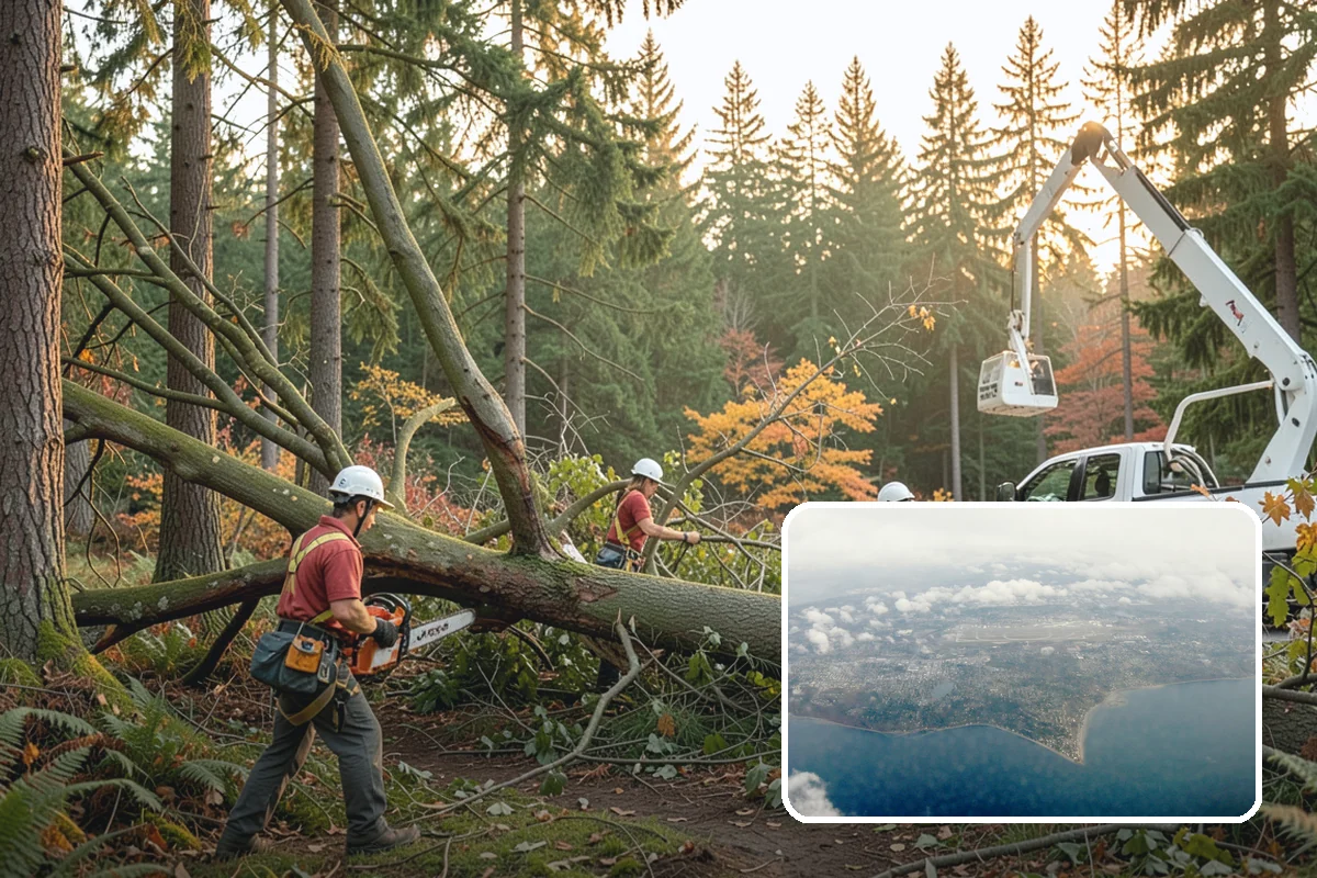 Park tree maintenance in Burien, King County, WA - Keeps trees across a property safe and presentable