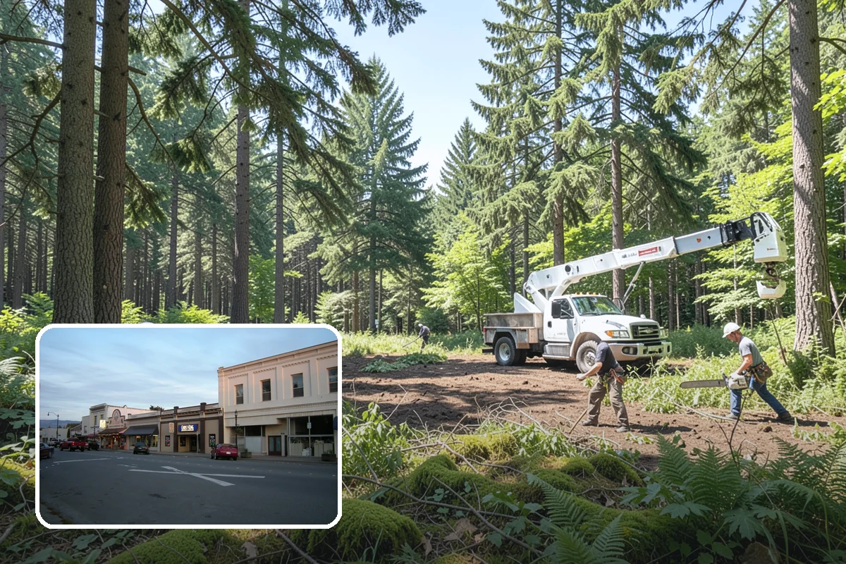 Park tree maintenance in Burlington, Skagit County, WA - Keeps trees across a property safe and presentable
