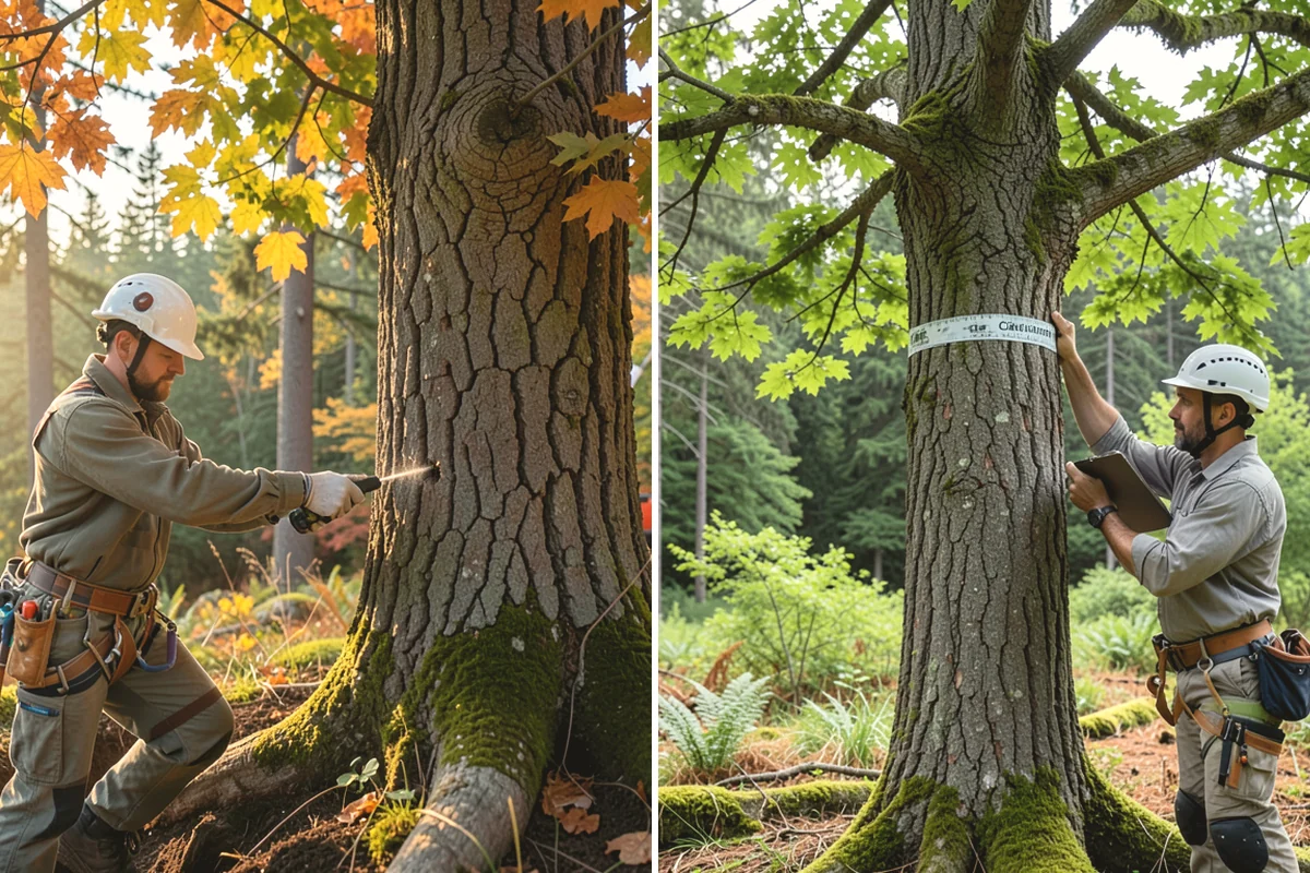 Park tree maintenance in Carbonado, Pierce County, WA - Inventory and assess the property's trees