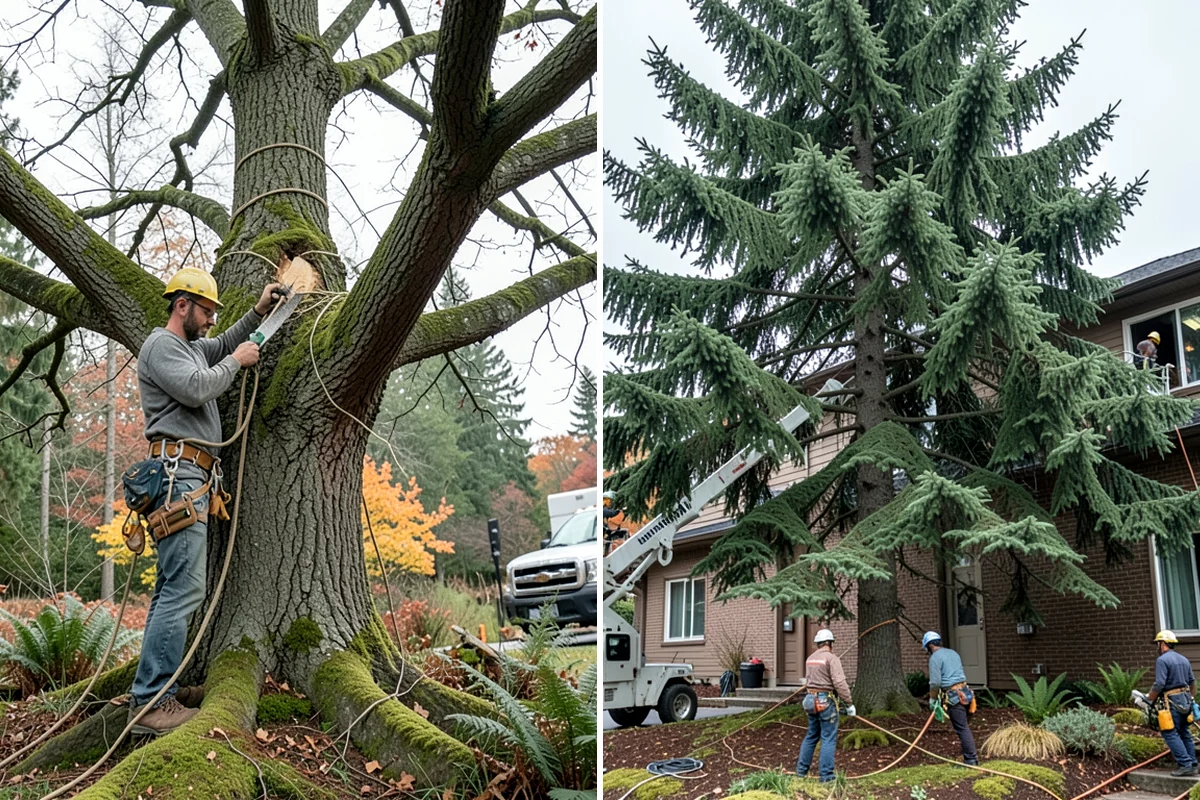Park tree maintenance in Concrete, Skagit County, WA - Inventory and assess the property's trees
