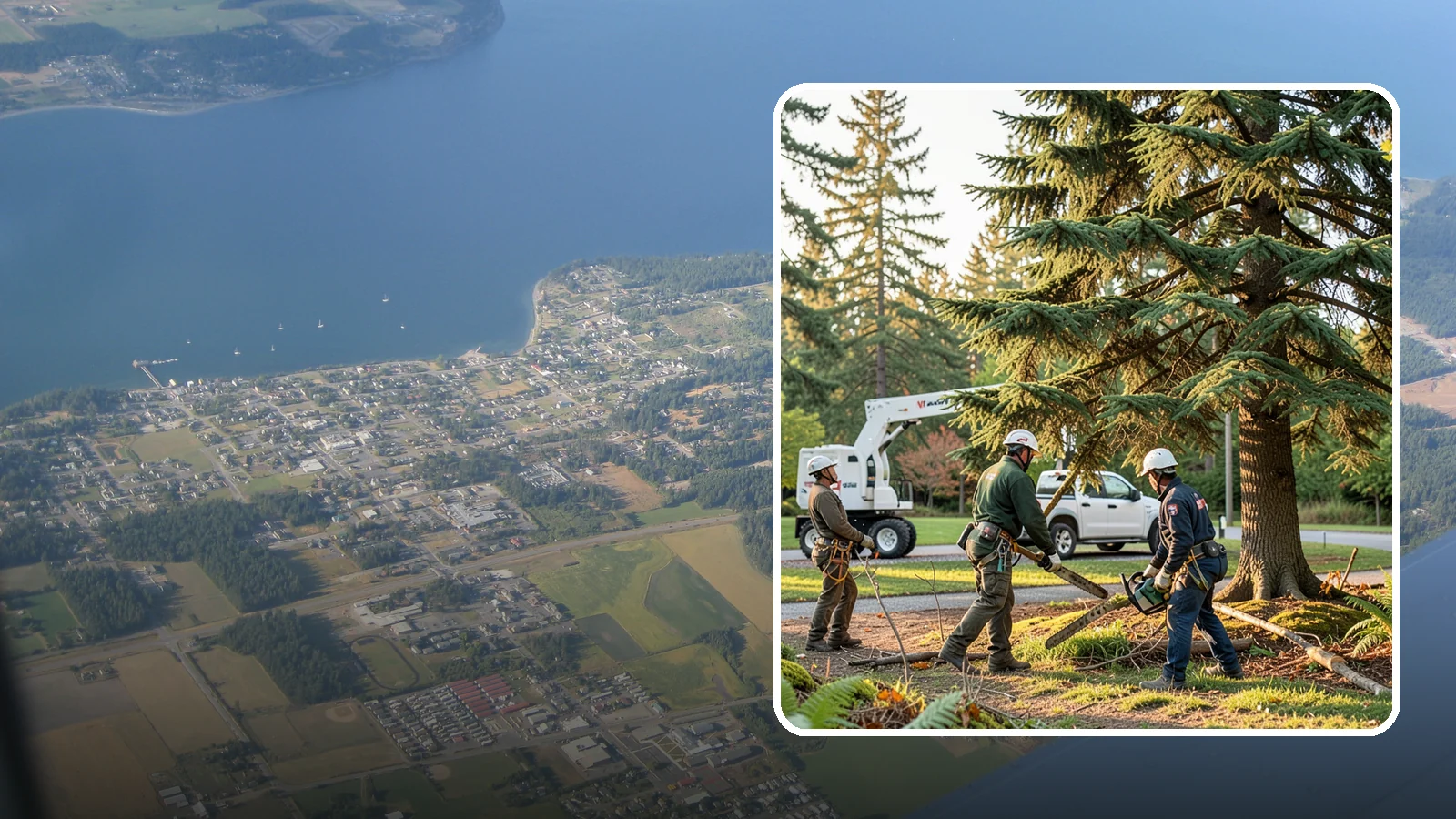 Park tree maintenance in Coupeville, Island County, WA - Tree care for parks and recreational areas.