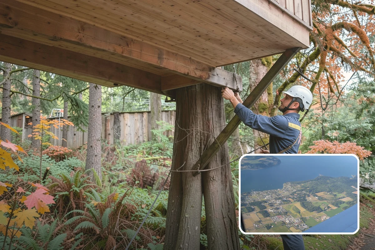 Park tree maintenance in Coupeville, Island County, WA - Keeps trees across a property safe and presentable