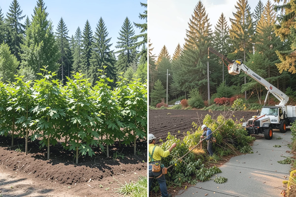 Park tree maintenance in Coupeville, Island County, WA - Inventory and assess the property's trees