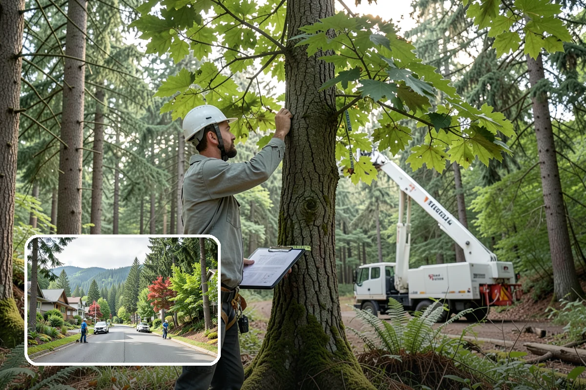 Park tree maintenance in Darrington, Snohomish County, WA - Keeps trees across a property safe and presentable