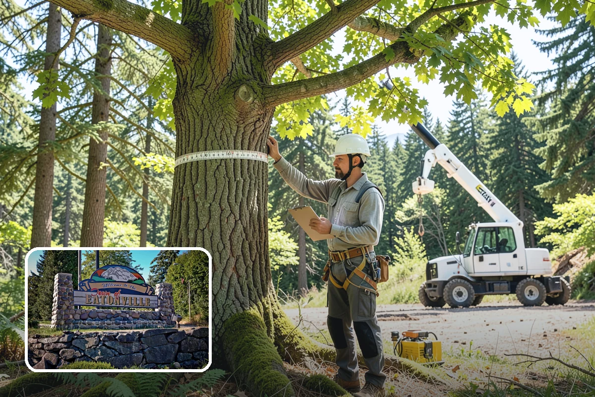 Park tree maintenance in Eatonville, Pierce County, WA - Keeps trees across a property safe and presentable