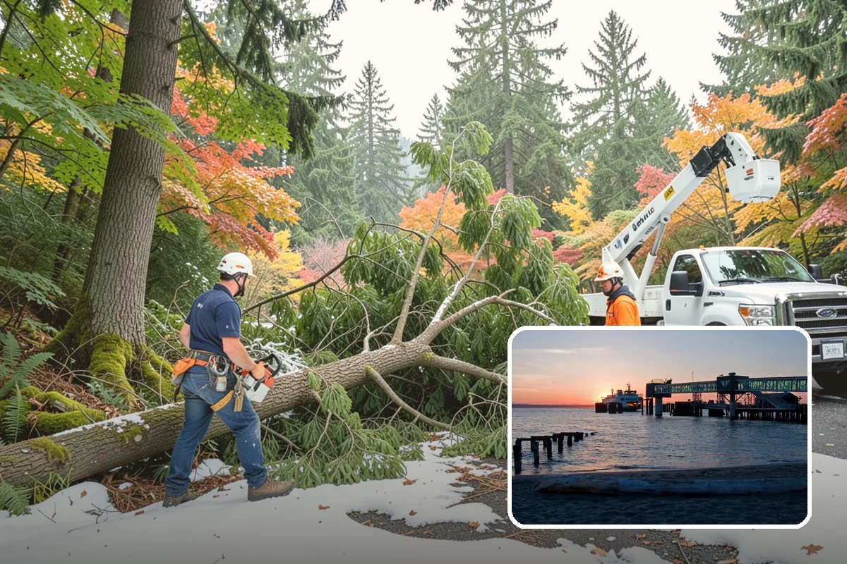 Park tree maintenance in Edmonds, Snohomish County, WA - Keeps trees across a property safe and presentable