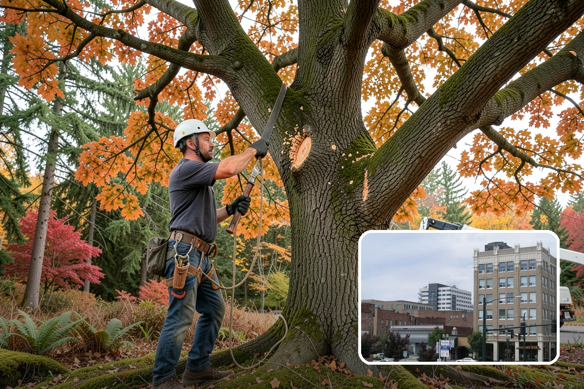 Park tree maintenance in Everett, Snohomish County, WA - Keeps trees across a property safe and presentable