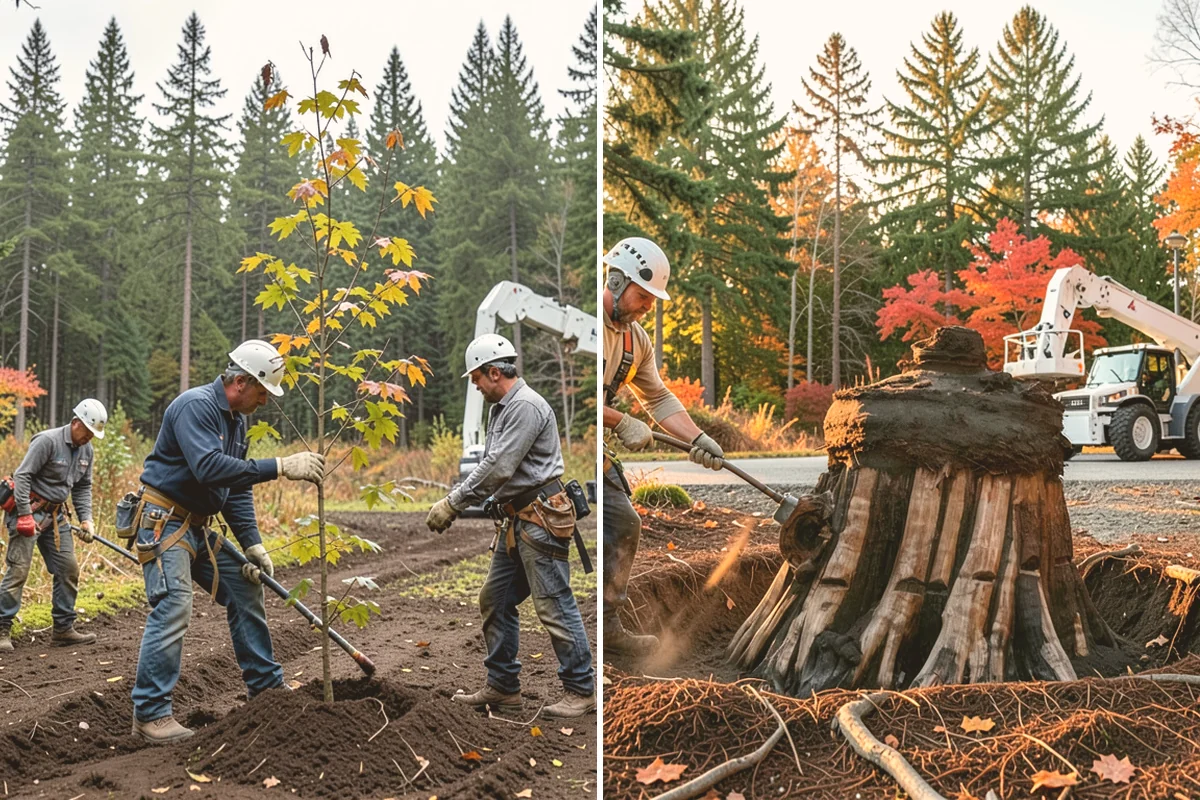 Park tree maintenance in Fife, Pierce County, WA - Inventory and assess the property's trees
