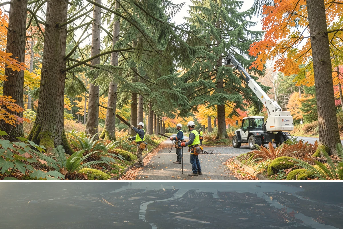 Park tree maintenance in Fife, Pierce County, WA - Work is performed year-round to maintain public safety but often prioritizes pruning during dormant seasons while scheduling...