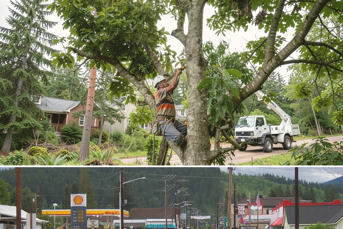 Park tree maintenance in Granite Falls, Snohomish County, WA - Work is performed year-round to maintain public safety but often prioritizes pruning during dormant seasons while scheduling...