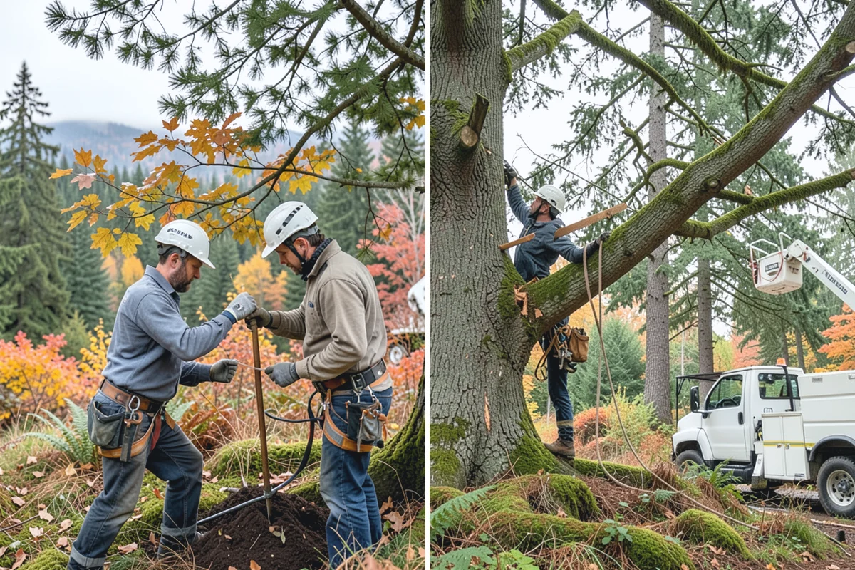 Park tree maintenance in Hamilton, Skagit County, WA - Inventory and assess the property's trees