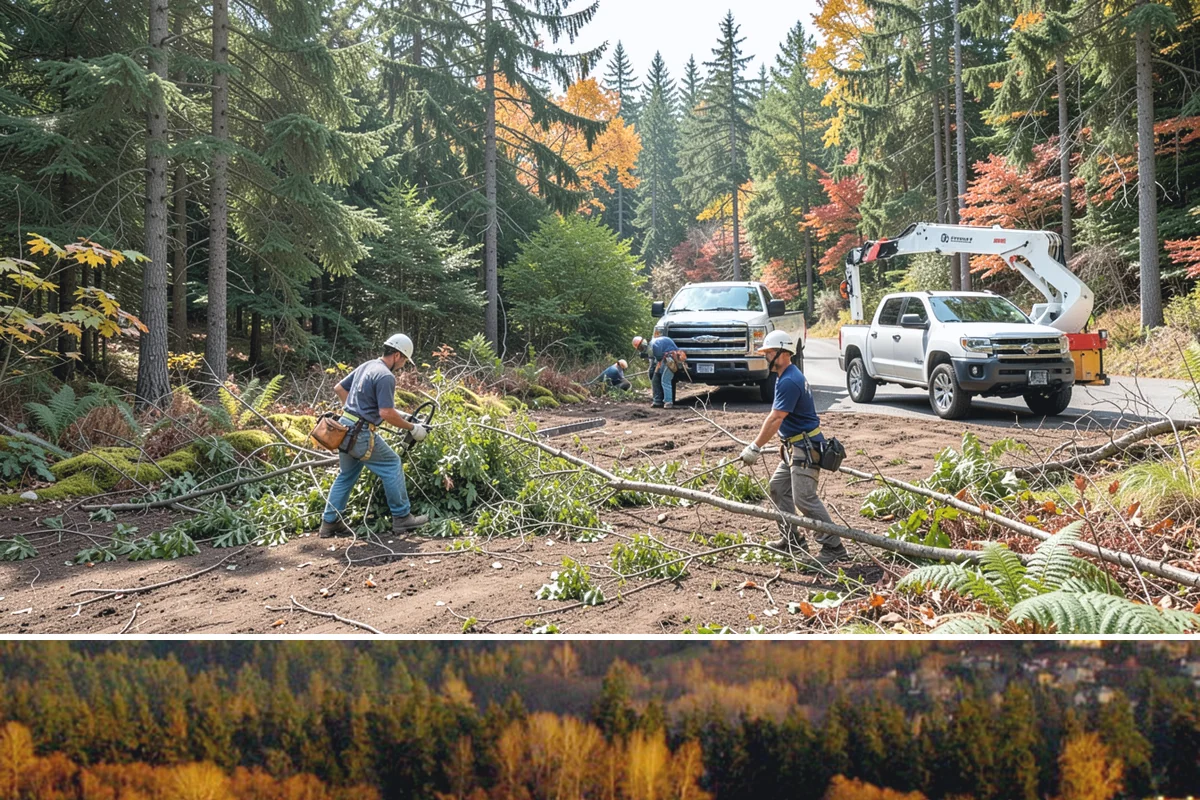 Park tree maintenance in Kenmore, King County, WA - Work is performed year-round to maintain public safety but often prioritizes pruning during dormant seasons while scheduling...