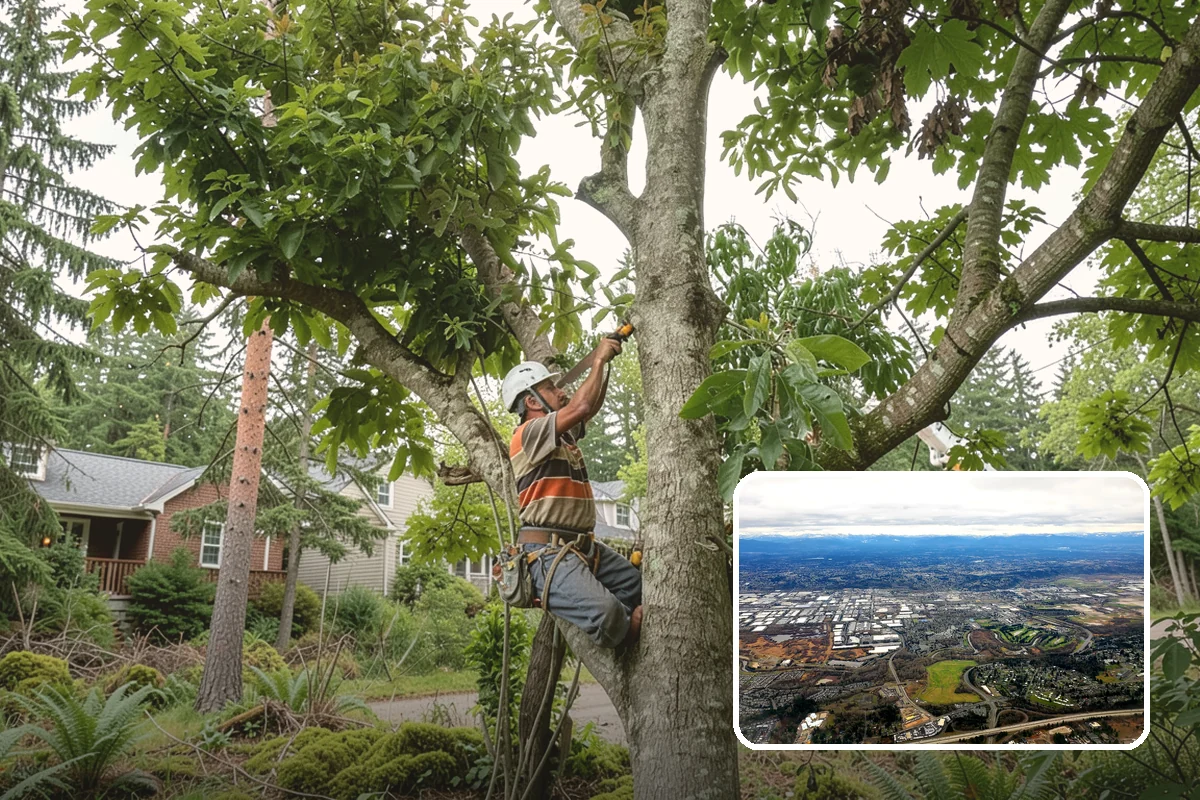 Park tree maintenance in Kent, King County, WA - Keeps trees across a property safe and presentable