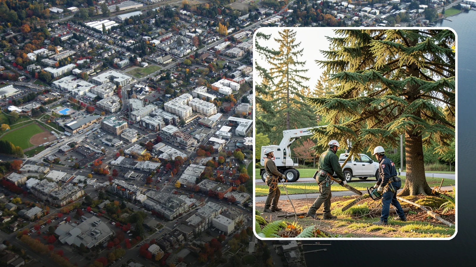 Park tree maintenance in Kirkland, King County, WA - Tree care for parks and recreational areas.