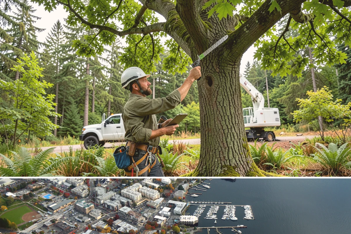 Park tree maintenance in Kirkland, King County, WA - Work is performed year-round to maintain public safety but often prioritizes pruning during dormant seasons while scheduling...