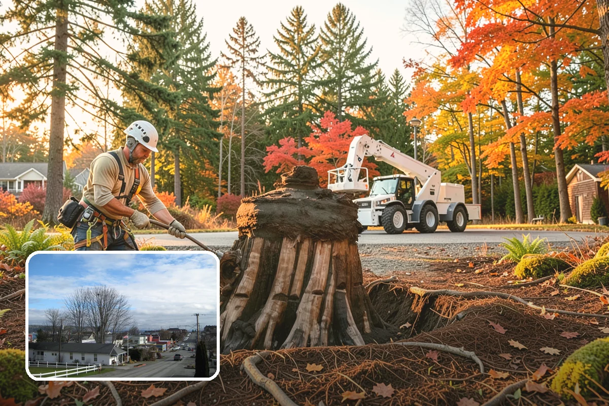 Park tree maintenance in Langley, Island County, WA - Keeps trees across a property safe and presentable