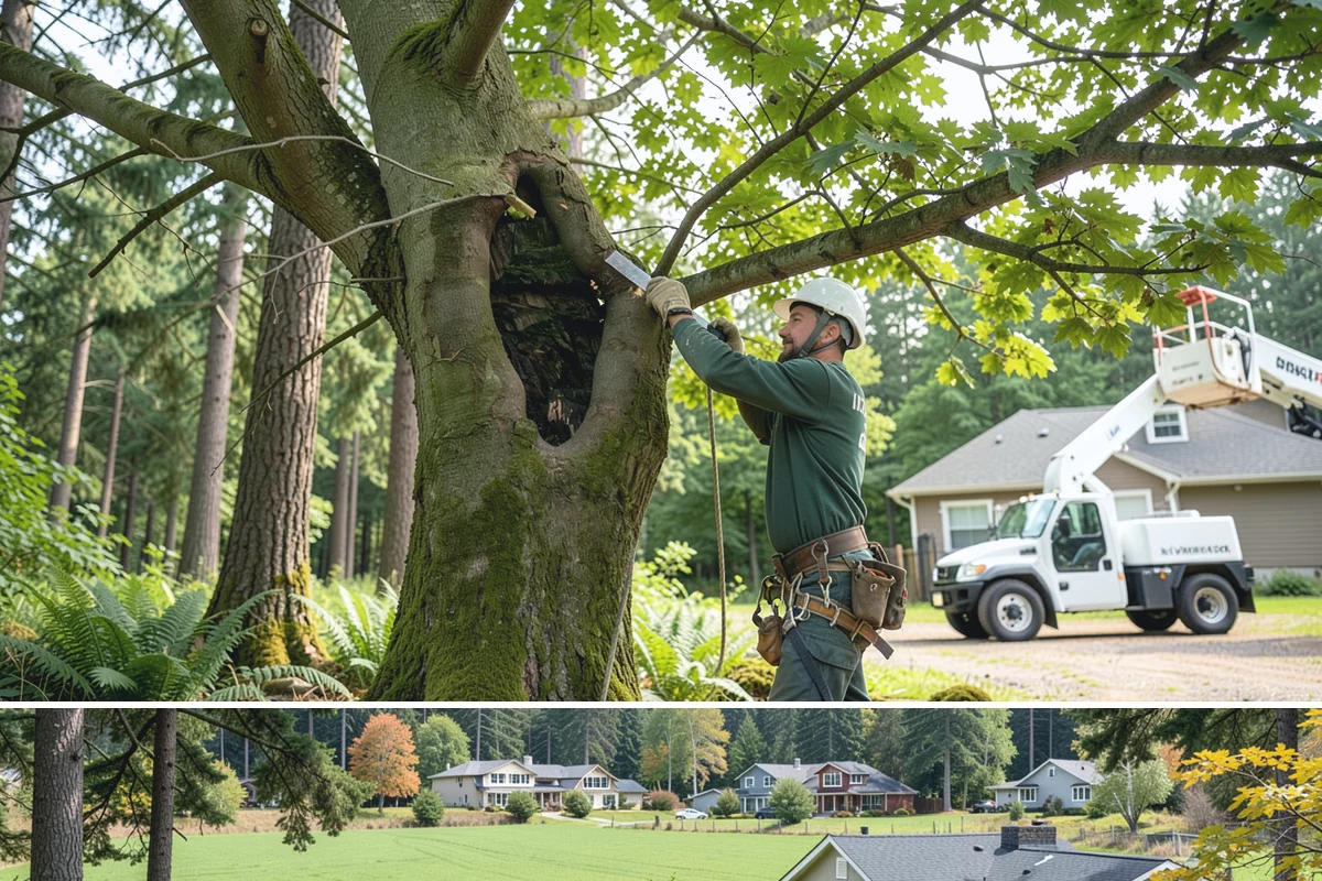 Park tree maintenance in Lyman, Skagit County, WA - Work is performed year-round to maintain public safety but often prioritizes pruning during dormant seasons while scheduling...