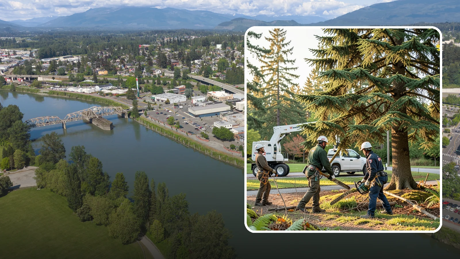 Park tree maintenance in Mount Vernon, Skagit County, WA - Tree care for parks and recreational areas.
