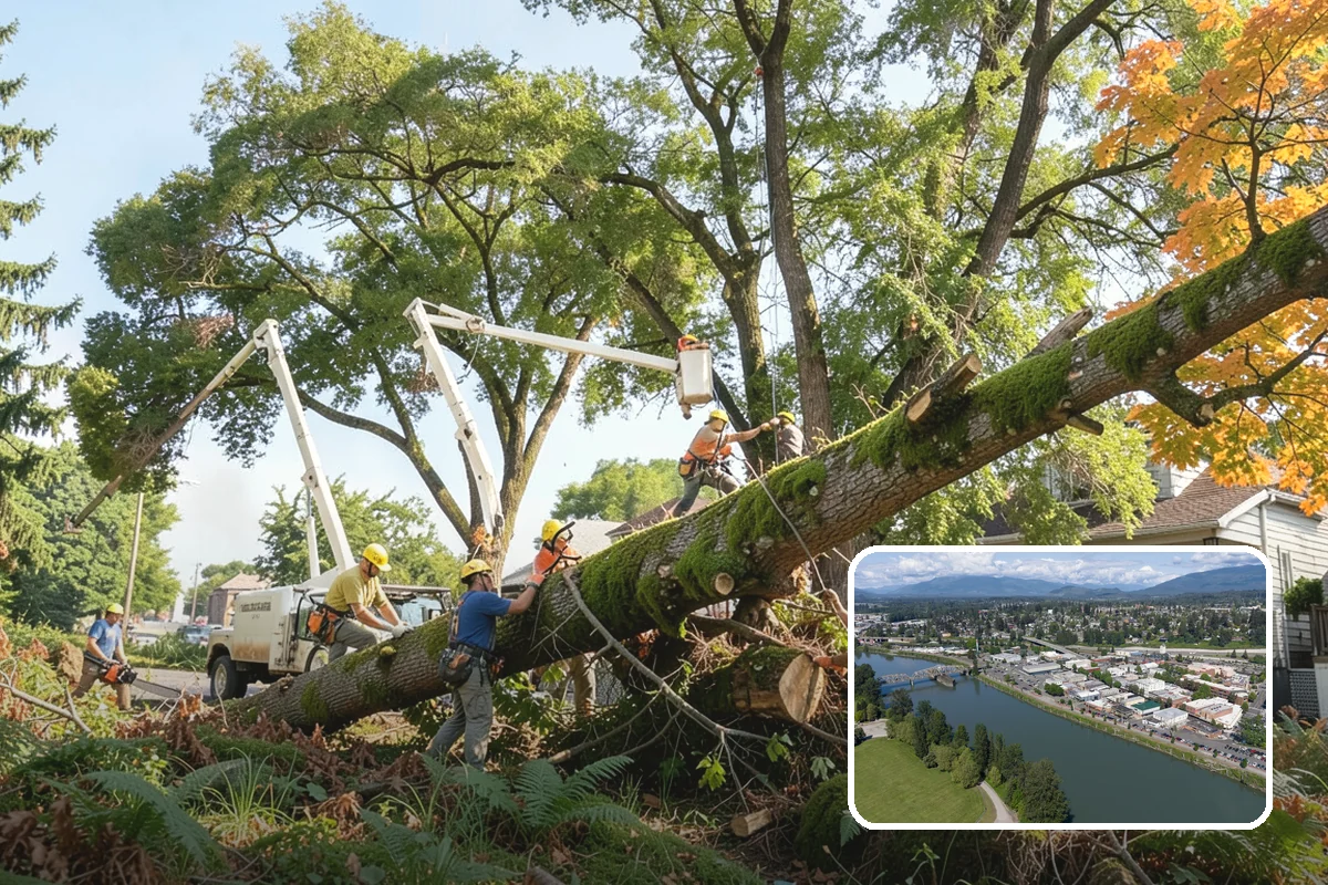 Park tree maintenance in Mount Vernon, Skagit County, WA - Keeps trees across a property safe and presentable