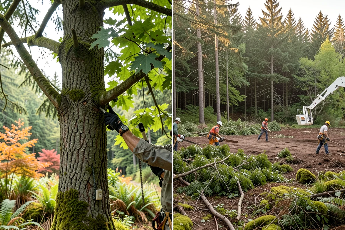 Park tree maintenance in Normandy Park, King County, WA - Inventory and assess the property's trees