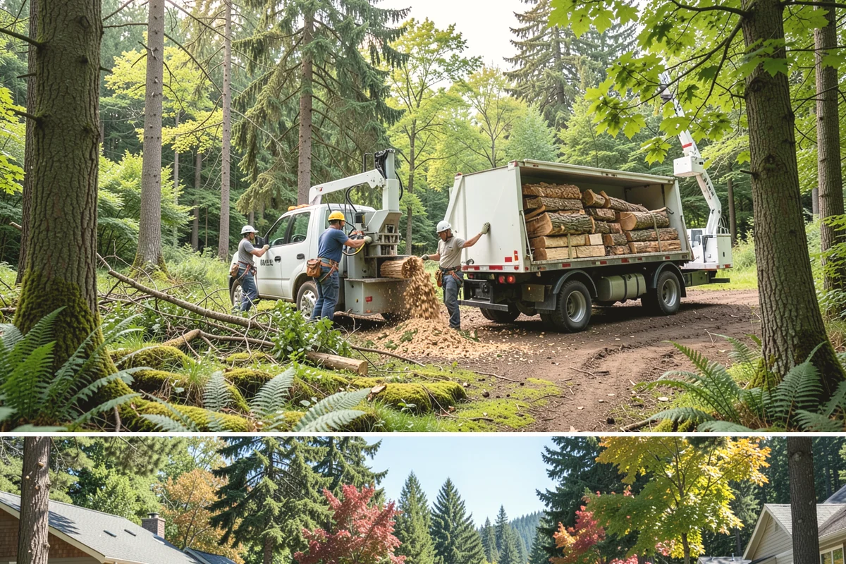 Park tree maintenance in Orting, Pierce County, WA - Work is performed year-round to maintain public safety but often prioritizes pruning during dormant seasons while scheduling...