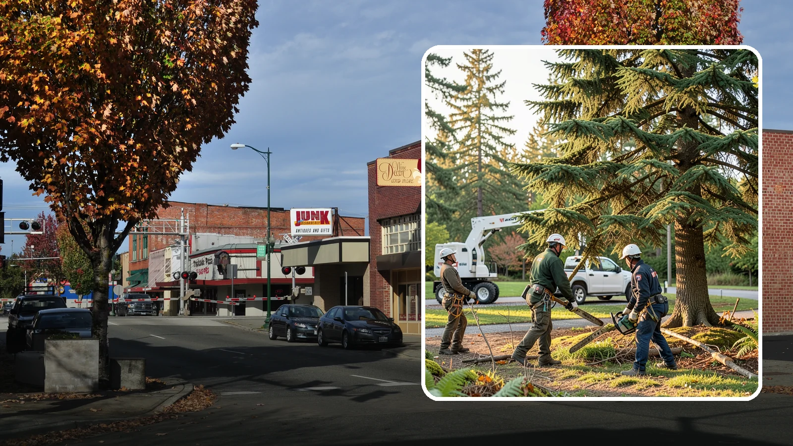 Park tree maintenance in Puyallup, Pierce County, WA - Tree care for parks and recreational areas.