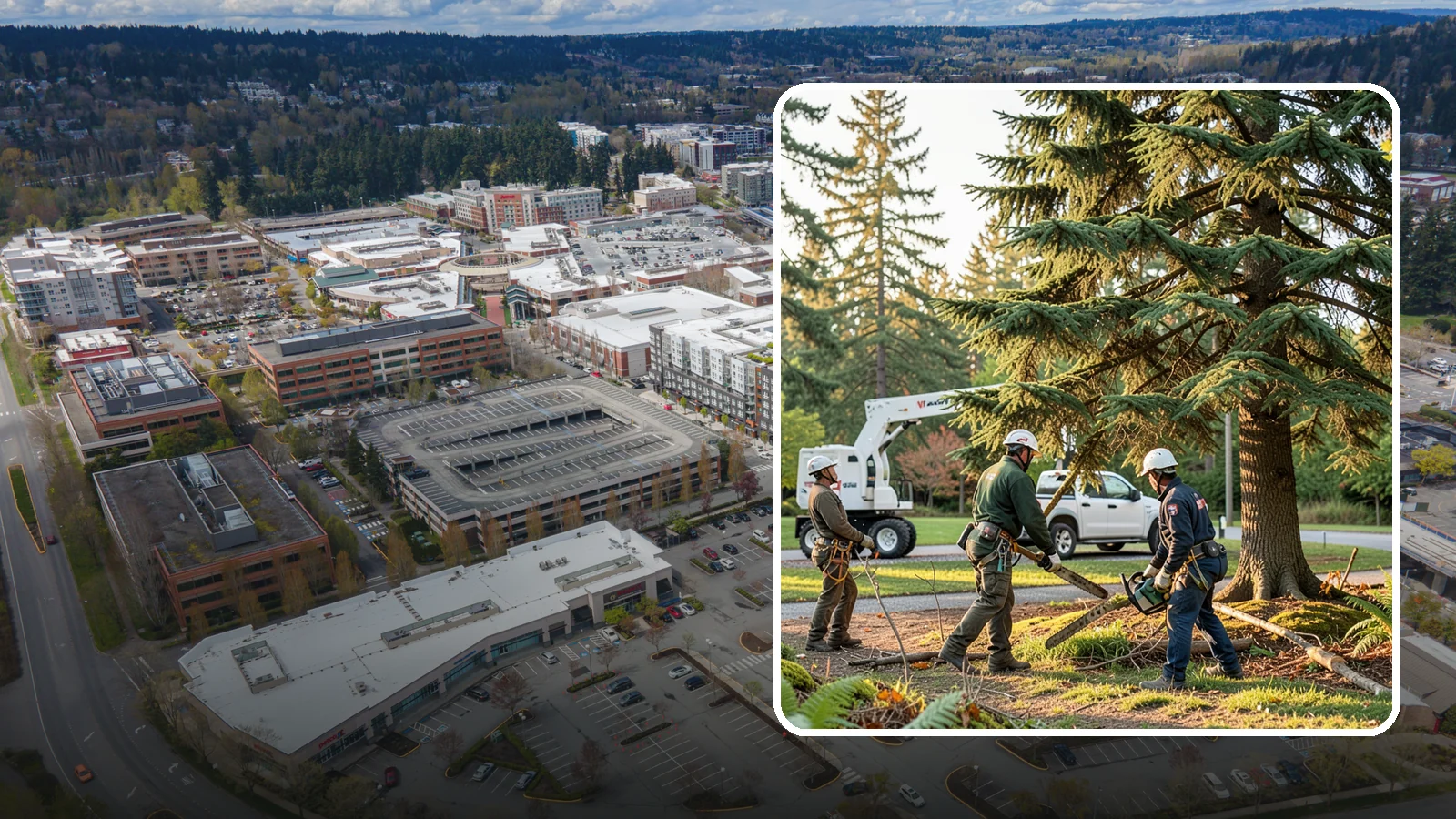 Park tree maintenance in Redmond, King County, WA - Tree care for parks and recreational areas.