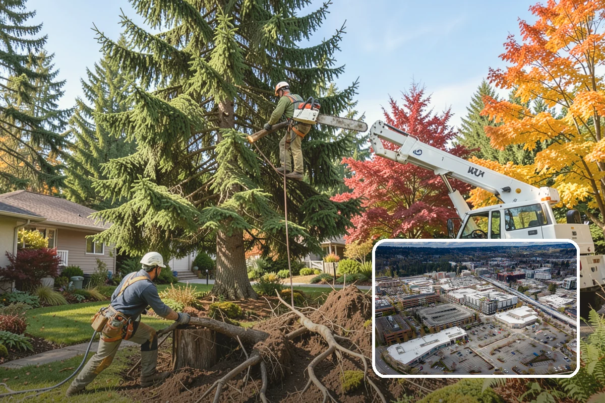 Park tree maintenance in Redmond, King County, WA - Keeps trees across a property safe and presentable