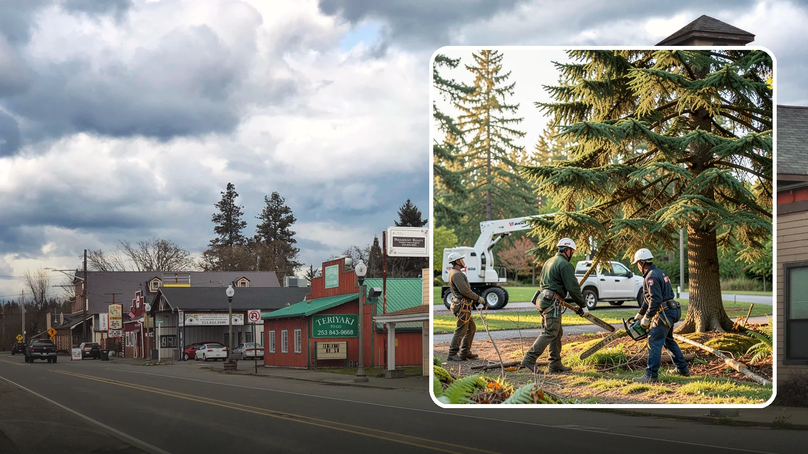 Park tree maintenance in Roy, Pierce County, WA - Tree care for parks and recreational areas.