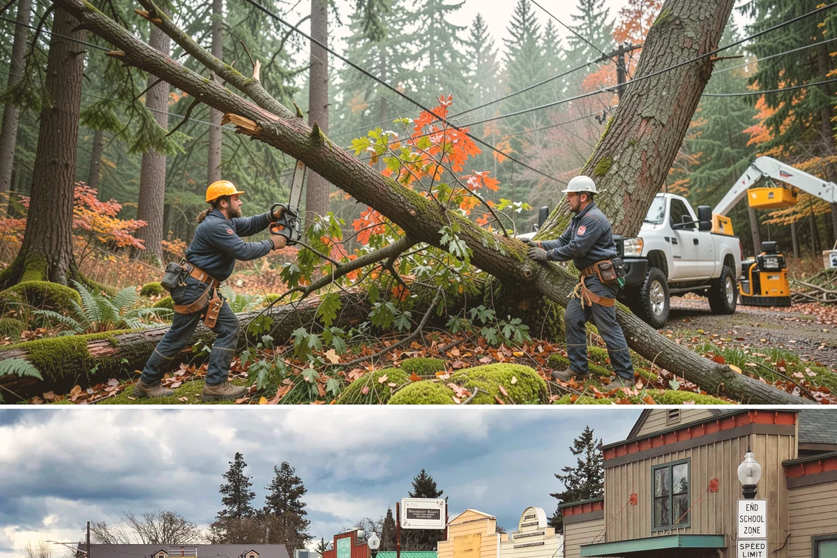Park tree maintenance in Roy, Pierce County, WA - Work is performed year-round to maintain public safety but often prioritizes pruning during dormant seasons while scheduling...