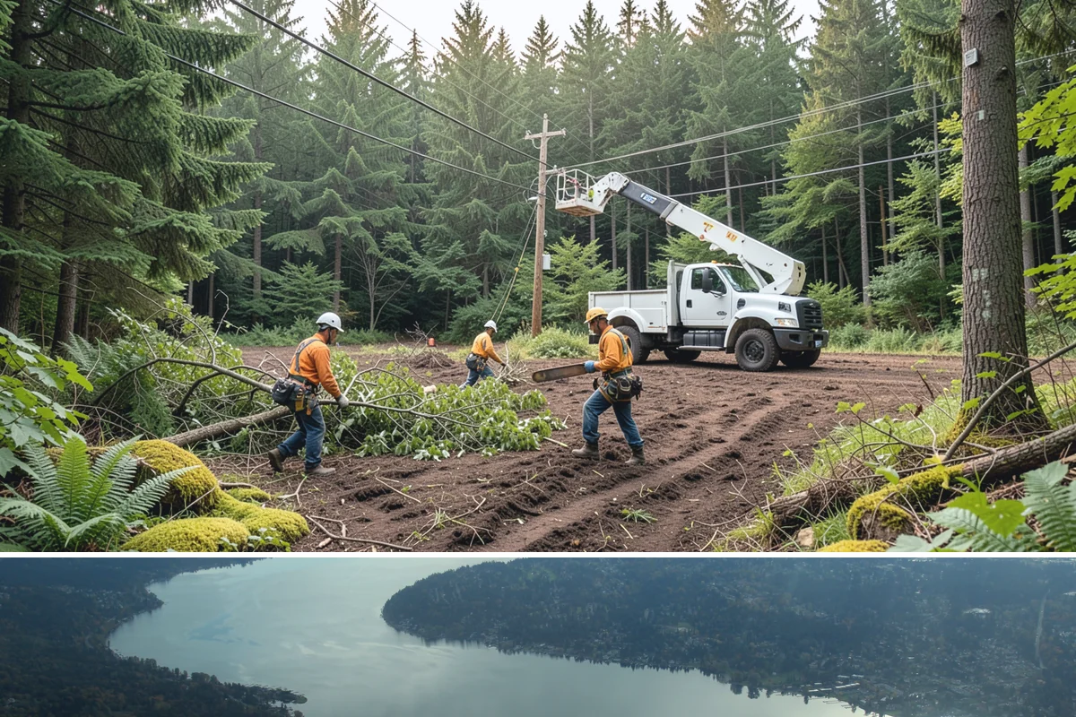Park tree maintenance in Sammamish, King County, WA - Work is performed year-round to maintain public safety but often prioritizes pruning during dormant seasons while scheduling...
