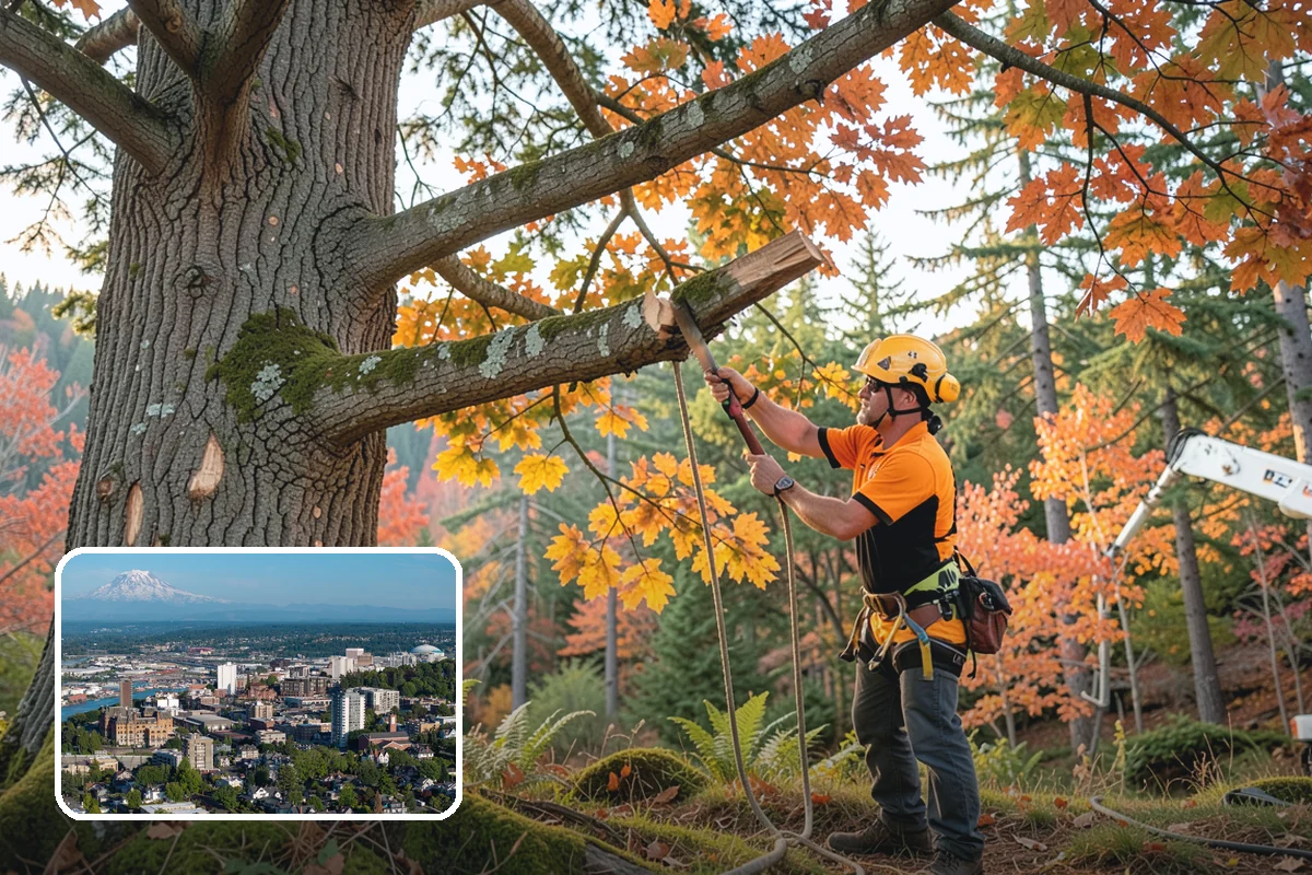 Park tree maintenance in Tacoma, Pierce County, WA - Keeps trees across a property safe and presentable